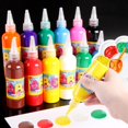 thumbnail image 2 of Pintura lavable de colores brillantes para niños, para rellenar medias de regalo para fiestas de jardín de infantes, verde bosque, 2 of 5