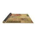 thumbnail image 2 of Ahgly Company Indoor Rectangle Patchwork Brown Transitional Area Rugs, 7' x 9', 2 of 4