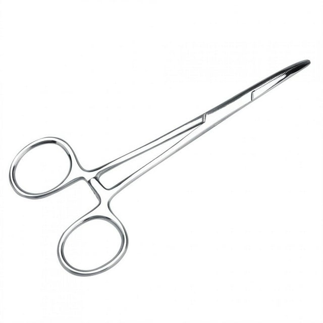 Pinzas para el pelo del Oído ANGGREK Acero inoxidable Plata L 14 cm S 12,5 cm
