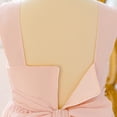thumbnail image 6 of Bobifish Toddler Girls Formal Dress V Neck Sleeveless Pleated Floor-Length Evening Party Gown Children Girls Flowy Dresss, 6 of 9