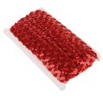 thumbnail image 4 of 13m Sequins Paillette Ribbon Trim Braid Trim Lace DIY Sequins Ribbon Trim Sewing Clothing Red, 4 of 8