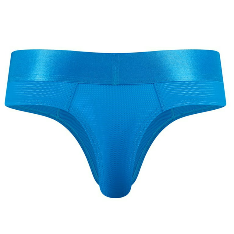Underpants Men Underwear Low Rise Sexy Briefs Breathable Thong
