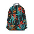 thumbnail image 3 of Durable Lightweight Backpack Featuring Hawaii Tropical Wind Palm Leaves: Perfect Gift for Students, Laptop Daypack for High School, College, Large Capacity Campus Commute, 3 of 6