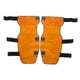 thumbnail image 4 of 2 fundas protectoras para piernas de soldador, protectores de rodilla seguros y protectores de piernas. Naranja, 4 of 9