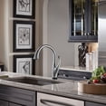 thumbnail image 3 of Delta Addison Single Handle Kitchen Faucet Arctic Stainless Steel | 9192T-AR-DST, 3 of 7