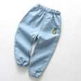 thumbnail image 5 of Tiijoy Toddler Boys Stretch Tapered Denim Pants Summer Casual Elastic Waist Jeans, Sizes 3-4, 5 of 5