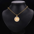 thumbnail image 2 of 14KY Gold Cubic Zirconia Religious Guadalupe Pendant | Yellow Gold Charm Pendant for Necklace Chain | Gift for Men Women | 20 x 18 MM | 1.5 grams, 2 of 4
