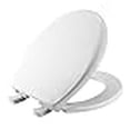 thumbnail image 2 of MAYFAIR Toilet Seat will Slow Close and Never Come Loose, ROUND, Long Lasting Plastic, White, 20SLOWE, 2 of 5