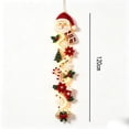 thumbnail image 7 of Glowing Christmas Door Hanger, Lighted Christmas Door Hanging Decor with Warm Lights, Christmas Decoration for Front Door, Porch & Entryway, A, 7 of 7
