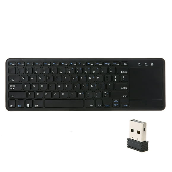 2.4G Wireless Touchpad Keyboard Multi-touch Ultra-slim with USB for Android Smart TV Computers Ladtops Desktops