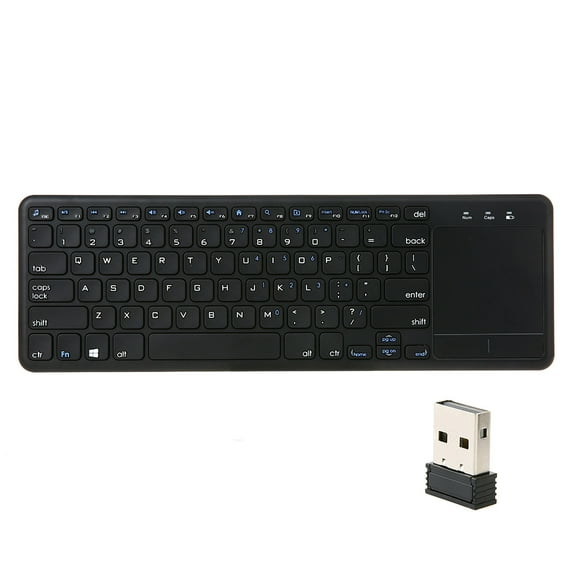 Dadypet Wireless Touchpad Keyboard Ultra-slim USB Receiver Android Smart TV Computers