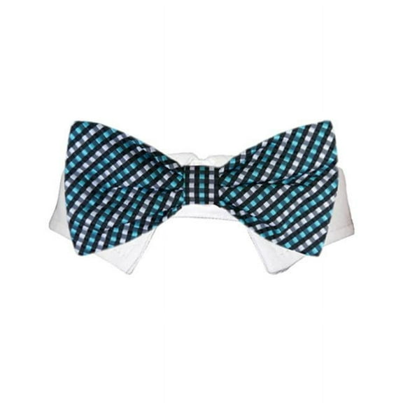 Pooch Outfitters Alex Bow Tie - Blue - Extra Small