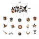 thumbnail image 5 of Globos De Cumpleaños Decoracion Fiesta Harry Potter Infantil, 5 of 5