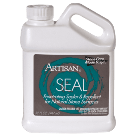 Artisan SEAL Penetrating Sealer & Repellent for Natural Stone Surfaces 32 (Best Way To Seal Granite)