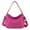 2 Straps Hot Pink, variant on Soft Hobo Bags for Women Purses and Handbags Shoulder Satchel Bag, Solid White