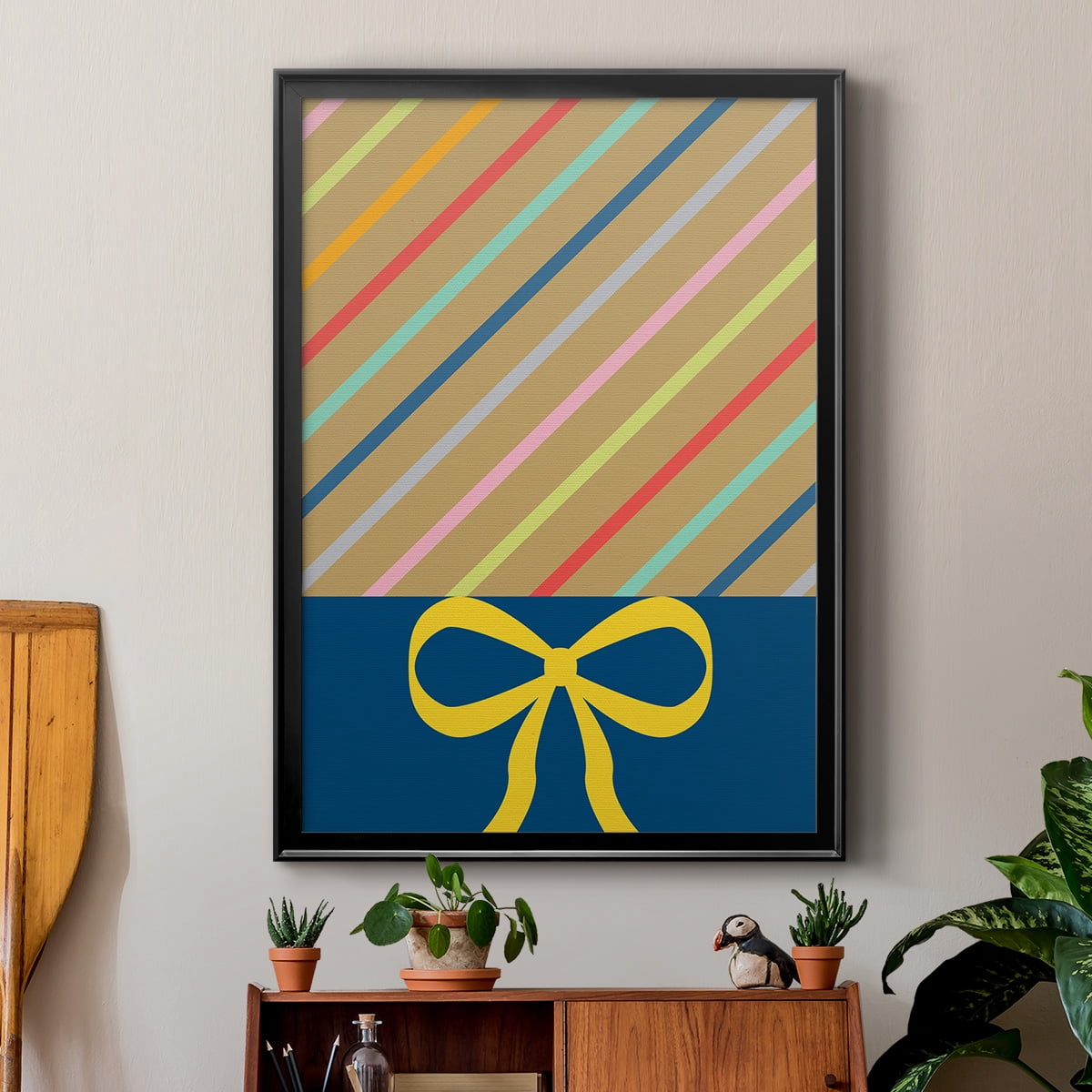 Stripes Premium Framed Print - Ready to Hang