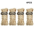 thumbnail image 4 of 4X Tent Lanyard Reflective Rope Wind Cord High-strength Fine Workmanship DIY Prop Universal Outdoor Accessories Replaced Part Khaki, 4 of 9