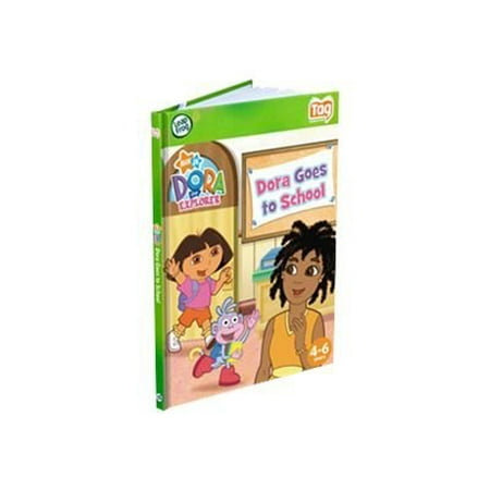 Tag Activity Storybook Dora the Explorer: Dora Goes to School - LeapFrog Tag Reading System box pack