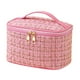 thumbnail image 2 of Bolsa de maquillaje de gran capacidad | Organizador de cosméticos de viaje | Bolsa de aseo portátil | Almacenamiento de bolsos multiusos | Material ligero e impermeable | 21x14x14cm | Mujeres Niñas, 2 of 5