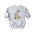 thumbnail image 7 of Ink-Printed Camo Bunny Easter Sweatshirt for Women Teens Girls Spring Pullover Gray Sweatshirt Adult Medium, 7 of 7
