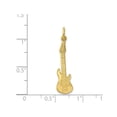 thumbnail image 2 of 10K Yellow Gold Guitar Charm Pendant Necklace with Chain, 2 of 4