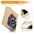 thumbnail image 5 of Yayeee Napkin Holder for Table Set of 2 Kitchen Paper Tissue Organization, Art Flowers, 5 of 8