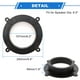 thumbnail image 5 of Anillo espaciador de altavoz Unique Bargains, adaptador de espaciador de altavoz tweeter para Mazda CX-9 2016-2023 para 6.5'' ABS 2 Pcs, 5 of 7