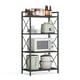 thumbnail image 1 of Shelf SONGMICS - Estante metálico de 4 niveles (32 x 60 x 113 cm), color negro, 1 of 8