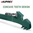 thumbnail image 3 of AUPREX 24 Inch Chain Wrench, Heavy Duty Chain Oil Filter Wrench, Adjustable Long Handle Wrench Tool Fits Max 12.6 Inch Diameter for Pipe Installation and Car Repair, 3 of 7