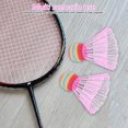 thumbnail image 4 of 12pcs Indoor And Outdoor Kids Badminton Shuttlecocks For Training And Exercising Multi-Use Colored Sports Shuttlecocks Training Badminton, 4 of 5