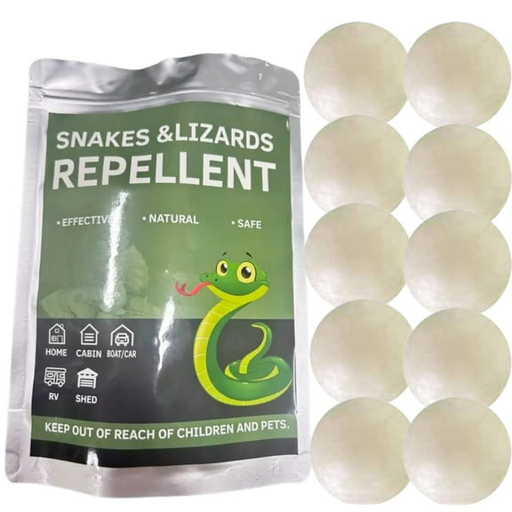 KingFurt Snake Repellent,10 Pack Snake Repellent With Natural Oils, Effective Outdoor & Indoor Snake Away Solution For Yard & Garden