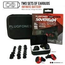 Plugfones Sovereign Duo Wireless Bluetooth Headphones   Earplugs Earphones/ Headphones True Wireless Technology