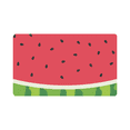 thumbnail image 1 of SUNENAT Watercolor Watermelon Slices Funny Fruit Doormat Anti-Slip Entrance Mat Floor Rug Indoor/Outdoor/Front Door Mats, Rubber Backing 23.6"(L) x 15.7"(W), 1 of 5
