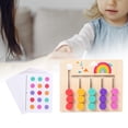 thumbnail image 1 of Color and Shape Matching Brain Teasers Game for Boys Girls Travel Toys 5 Color, 1 of 8