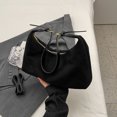 thumbnail image 6 of Moontgen Crescent Bag for Women with Inner Pocket Hobo Bag Zipper Handbag for Work(black), 6 of 9