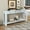 Antique White, variant on ARCTICSCORPION Modern Wood Console Table, Blue