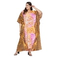 thumbnail image 2 of Caftans pour Femmes Longue Maxi Grande Taille Robe Caftans Manches 3/4 Robes pour Dames Filles en Ligne, 2 of 7