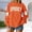 Brick Red, variant on YVNAURA Women‘s Halloween Letter Print Sweatshirt Crewneck Long Sleeve Graphic Pullover Oversized Fall Casual Spooky Season T-Shirt Top for Party Daily Wear 1 Pack, Brick Red,L