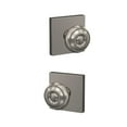 thumbnail image 4 of Schlage Fc172-Geo-Col Custom Georgian Non-Turning Two-Sided Dummy Door Knob Set - Nickel, 4 of 7