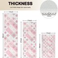 thumbnail image 4 of Pioneer Flower Floral Print Pattern Kitchen Rugs Sets Of 3,Kitchen Runner Rugs Non Skid Washable,Decorative Kitchen Floor Mats for Kitchen,Sink,Laundry,17X30 Inch + 17X47 Inch + 17X59 Inch, 4 of 6