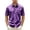 Purple, variant on Men's Paisley Shirts Vintage Floral Button Down Shirt Casual Regular Fit Summer Shirt with Pockets Blue XXXXL