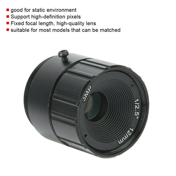 HD 3MP Lens Fixed CCTV Lens Camcorder Micro Four Thirds Cameras For MicroSD Recording CCTV DSLR