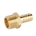 thumbnail image 4 of U.S. Solid 1/2 in Barb x 1/2 in MNPT Brass Fitting Hose Adapter, 4 of 4