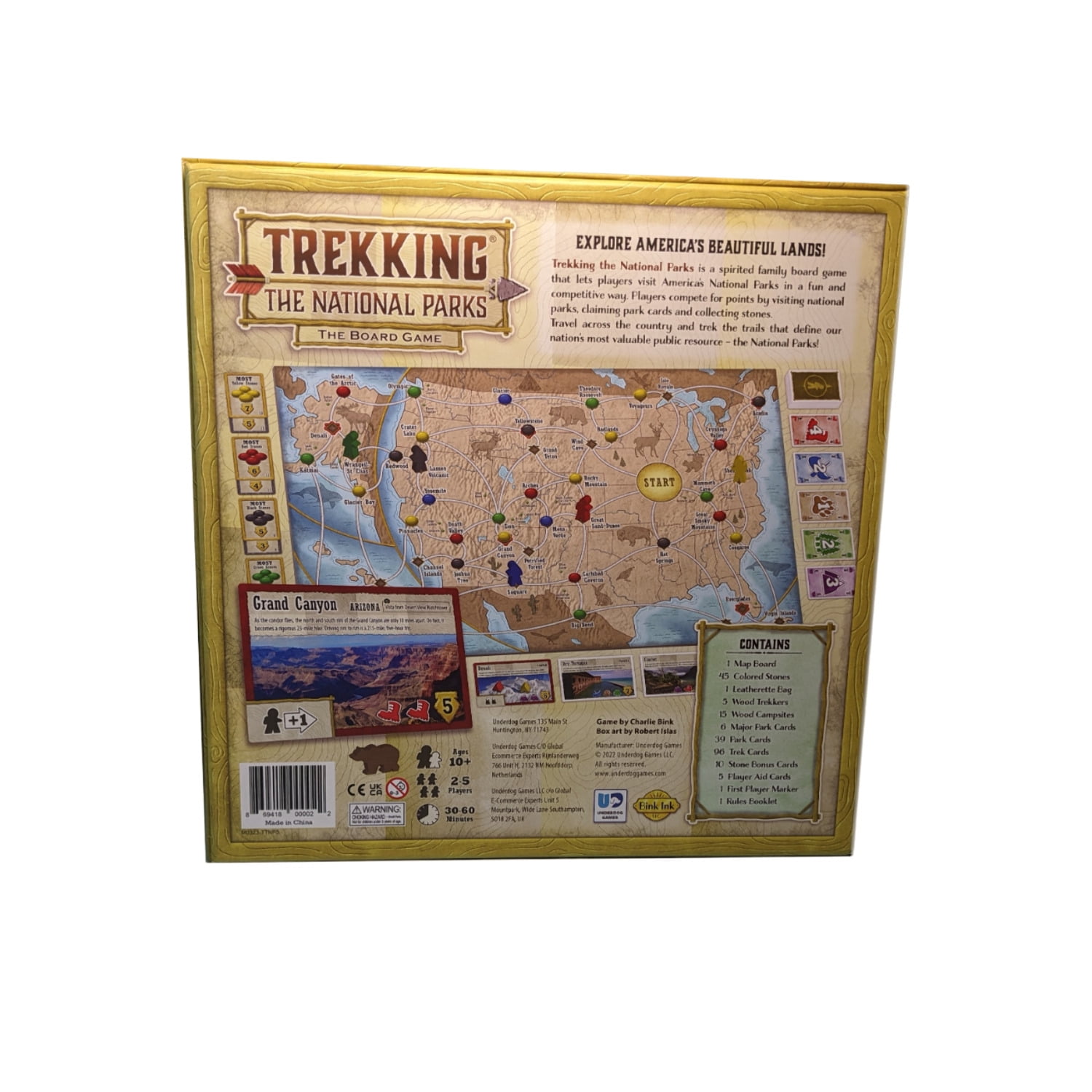 Trekking The National Parks: The Board Game (2nd Edition)