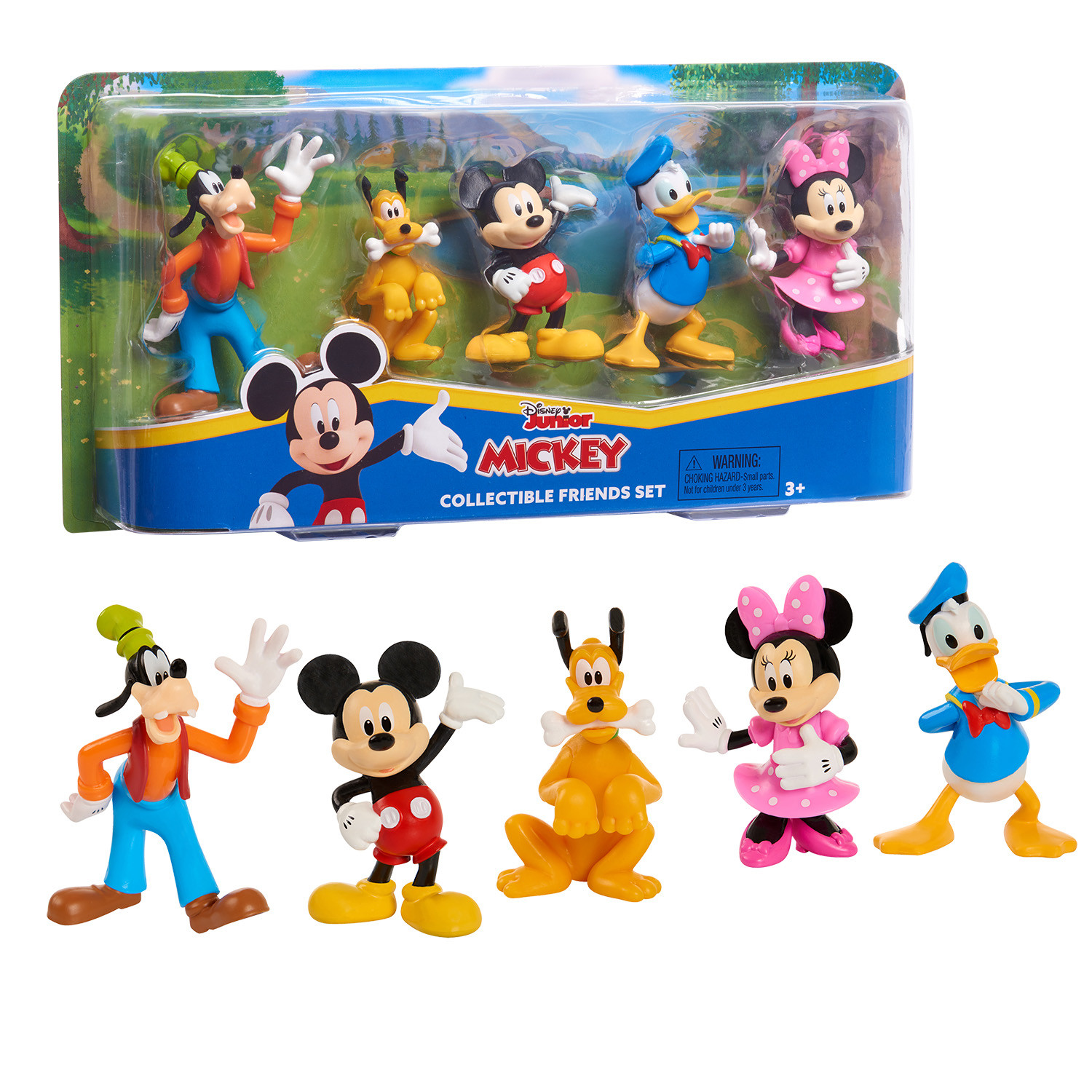 Just Play Mickey Mouse Collectible Figure Set, 5 Pack, Kids Toys for Ages 3  up - Walmart.com