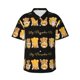 thumbnail image 1 of Balery Pumpkin Pie Gnome Camisas hawaianas de manga corta para hombre, camisas playeras de corte holgado, camisas de vacaciones con botones,Large, 1 of 7