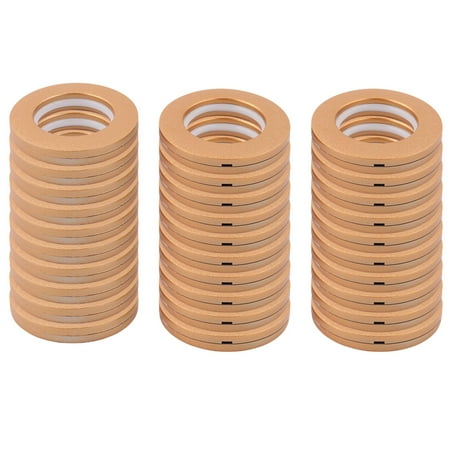 Hotel Bedroom Plastic Round Window Panel Curtain Rod Pole Rings