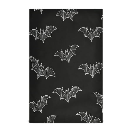 

Black Bat Kitchen Towels 6-Piece Pack Tea Towels for Kitchen Decorative Waffle Design 28x18in