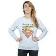 thumbnail image 2 of DC Comics Womens Superman Shield Sweatshirt, 2 of 5