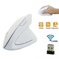thumbnail image 6 of Yarino Wireless Mouse 2.4GHz game Ergonomic Design Vertical mouse 1600DPI USB Mice White, 6 of 6